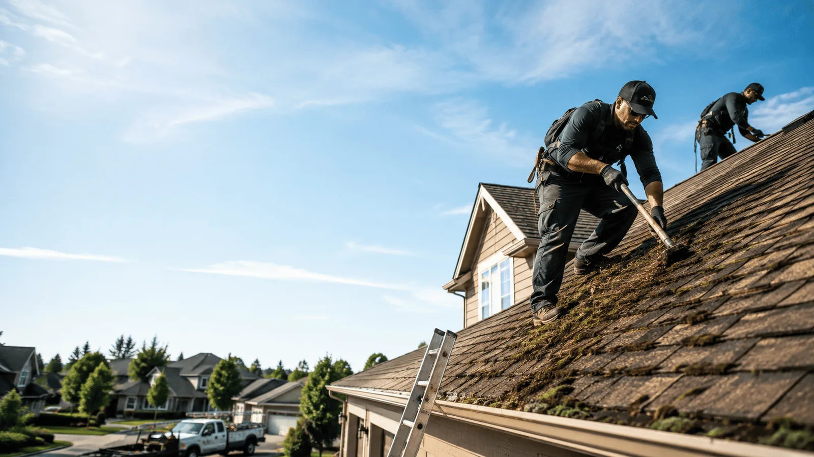 Roof Moss Removal in Nallen, WV near me